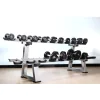Muscle D Fitness 10-Pair Two Tier Dumbbell Rack with Saddles - MD-DDR