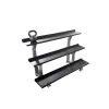Muscle D Fitness Three-Tier Kettlebell Rack For Maximum Storage In Smaller Footprint - MD-KR
