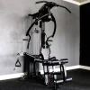 Muscle D Fitness MDM-1CSSM Compact Gym with Standard Black Cushions