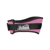 Schiek 2004 Pink Contoured Weightlifting Belt With Velcro Closure