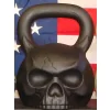 Flat Black Skullbell Kettlebell by Ironskull Fitness
