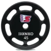 Ivanko Barbell OU Urethane Plate Sets with Custom Engraved Logo
