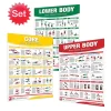 Productive Fitness Poster Set for Body Weight Core