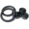 Ironcompany ABS Plastic Gymnastics Rings and Adjustable Cam Buckle Straps