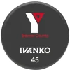 Ivanko IUDB Urethane Dumbbell Set Custom Logo Engraving for Clubs and Gyms