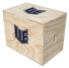 3-in-1 Plyo Box Wooden Cube - 20-24-30 in. | Ironcompany (WPB-CUBE)