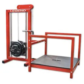 Legend Fitness 3217 Plate Loaded Belt Squat Leg Trainer with Rubber Platform