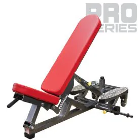 USA Made Legend Fitness 3222 Self-Adjusting Three Way Bench for Power Racks
