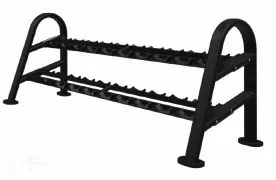 Instinct® Dumbbell Rack 10-Pair/2 Tier | COREHF (9NN-R8001)