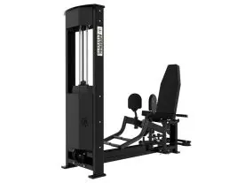 Black Arsenal M1 Inner/Outer Thigh Machine 9004 with Kevlar Belt and 300 lb. Weight Stack