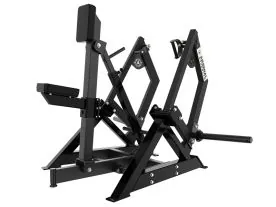 Black Arsenal Reloaded Vertical Row Machine 9006, Featuring Adjustable Chest Pad and Rotating Handles