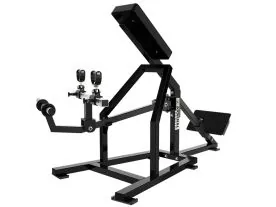 Black 9024 Arsenal Reloaded Lever Row with Rotating Grip Handles and Adjustable Footplate – Commercial-Grade Back Training Machine for Gyms