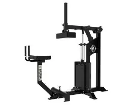 Arsenal Strength M1 Donkey Calf Raise 9062 in Black Finish – with Adjustable Lumbar Pad and 400 lb. Weight Stack