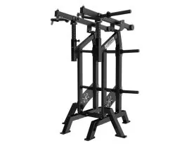 Black Arsenal Reloaded ISO Viking Press 9077 with 13-Position Adjustable Knurled Handles and Plate-Loaded Arms