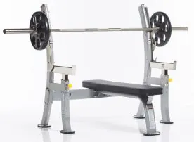 Tuff Stuff COB-400 Evolution Light Commercial Olympic Bench w/Safety Stops