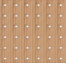 36-Hole 36 inch Square Maple Pegboard Climber | Olympia Sports (GY149M)