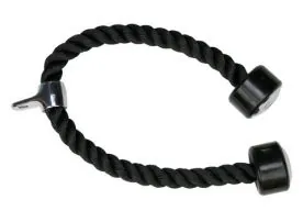 Tricep Pressdown Rope with Rubber Ends | American Barbell (AT-PRR-E)