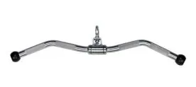 Hard Chrome Revolving Solid Curl Bar | American Barbell (AT-RCB-E)