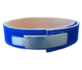 6.5mm Thick 3" Suede or Camouflage Leather Lever Bench Press Belt | IC (LEVBB3SD-LEVBB3CAMO) American Made Bench Belt with Standard Lever