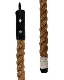 USA Made Jammar CR1-150-M Indoor Manila Climbing Ropes for indoor rope climbing available for purchase at IRON COMPANY.