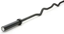 74" Black Oxide Extra Long Olympic Curl Bar | Ivanko (OBZ-40)
