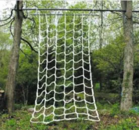 USA Made Jammar PP-12-3/4 3-Strand Polyplus Rope Outdoor Climbing Cargo Net for sale at IRON COMPANY.
