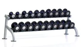 Tuff Stuff PPF-752 Proformance Plus 2-Tier Saddle Dumbbell Rack