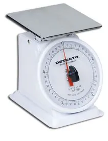 Detecto PT-1 Mechanical Dial Type Portion Scale for Food
