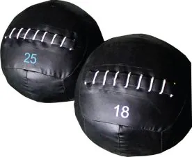 Soft Cover Large Diameter Wall Medicine Balls | IRON COMPANY (ICMED)