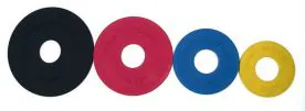 Fractional Olympic Weight Plate Set - Rubber 0.25 / 0.5 / 0.75 / 1.0 lb (Pairs) | IRON COMPANY (WFP)