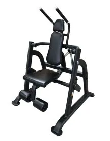 The Abs Company Vertical Crunch Commercial Ab Crunch Machine in Black. Now only available in matte black.