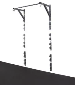 Anchor Gym 4-Foot Wall Station, a Durable Wall-Mounted Functional Training System for Optional Resistance Bands, Suspension Straps, and Dynamic Stretching