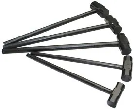 Apollo Athletics S-HAMMER Steel Fitness Sledgehammer with Black Gloss Finish for Tire Training