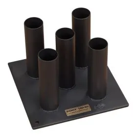Body-Solid GOBH5 Olympic Bar Holder with 5 Storage Sleeves