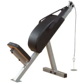 Body-Solid PAB21X Powerline Resistance Ab Bench with Curved Back Pad for Sit-Ups and Crunches