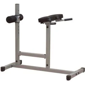 Body-Solid PCH24X Roman Chair / Back Hyperextension with Padded Supports and Steel Frame