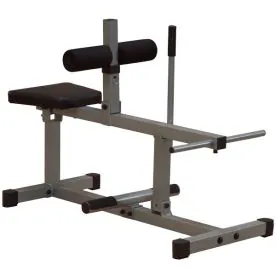 Body-Solid PSC43X Powerline Seated Calf Raise Machine with 3 to 1 Weight Ratio, Angled Non-Slip Foot Platform, and Adjustable Thigh Pads for Home or Commercial Gyms
