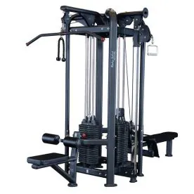 Body-Solid SJG100 Jungle Gym with 4 Stations and 210 lb. or 310 lb. Weight Stacks