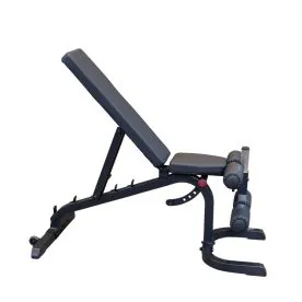 Body Solid GFID31B Flat Incline Decline Bench for Dumbbell and Barbell Workouts
