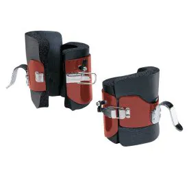 Body-Solid GIB2R Inversion Boots Pair with Thick Foam Padding and Heavy-Duty Locking Hooks for Secure Inversion Training