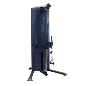 Body-Solid S2CCX Adjustable Single Cable Column with 36 Pulley Positions and Fully Shrouded Weight Stack