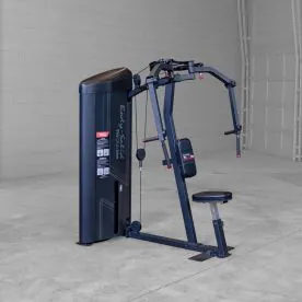 Body-Solid S2PECX Pro ClubLine Series II Pec Fly and Rear Delt Machine with Fully Shrouded Weight Stack and Adjustable Seat