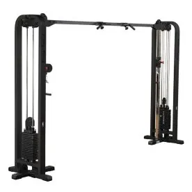 Body-Solid Pro ClubLine SCC1200B Cable Crossover Machine with Adjustable Dual Pulleys and Commercial-Grade Construction for Full-Body Strength Training
