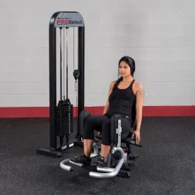 Body-Solid Commercial-Grade Inner and Outer Thigh Machine with Dual Abductor and Adductor Training Functionality, Adjustable Back Pad, and Smooth Weight Stack