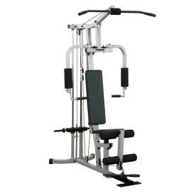 Body-Solid PHG1000X Powerline Plate-Load Home Gym Multi-Station Strength Training System for Total Body Workouts in a Compact Design