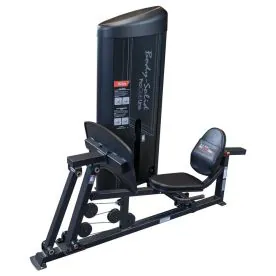 Body-Solid S2LPCX Leg Press and Calf Raise Machine with Adjustable Back Pad and Rubber-Lined Two-Position Footplate