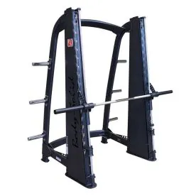 Body-Solid Pro ClubLine SCB1000B Counter-Balanced Smith Machine with Heavy-Duty 11-Gauge Steel Frame and Smooth Vertical Carriage for Safe, Guided Weightlifting