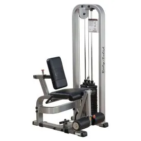 Body-Solid Commercial Leg Extension Machine with 210 lb. Weight Stack, Contoured DuraFirm Thigh Pad, and Fully Shrouded Frame for Quad Isolation Exercises
