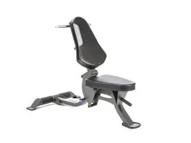 BodyCraft F703 Utility Bench Highlighting its Durable Vinyl Padding and Low Center of Gravity