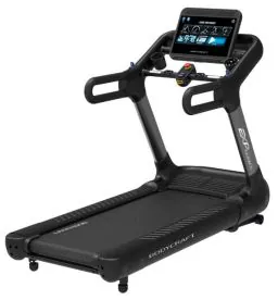 BodyCraft T1200 Treadmill with 6.0 HP AC Motor, 22” x 62” Running Surface, and a Touchscreen Console (Available as an Upgrade) for Commercial and Home Use